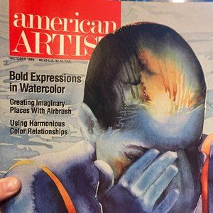 Vintage Magazine - American Artist October 1989